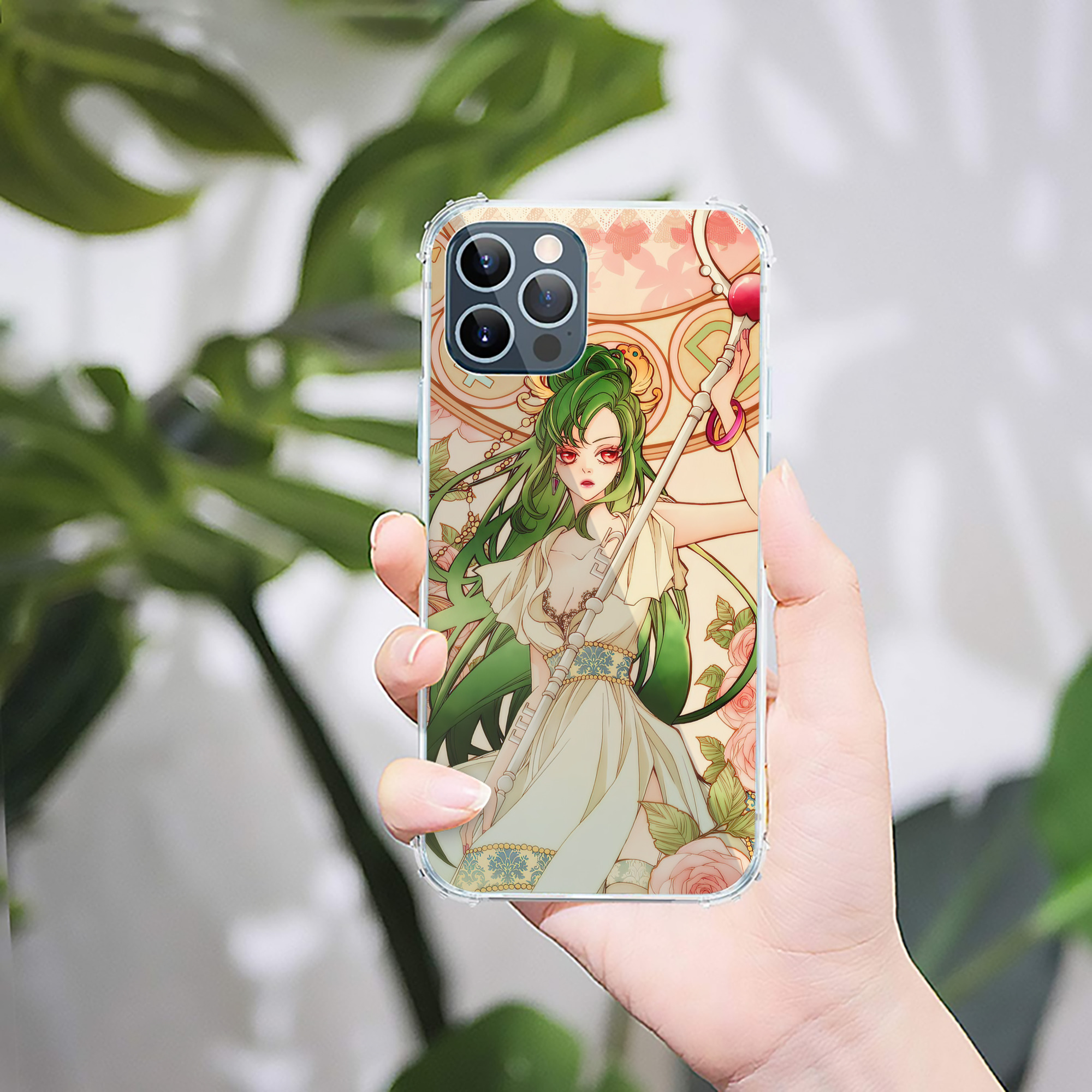 （画像用） 美少女戦士セーラームーン Sailor Moon 【iPhone 12シリーズ対応】透明スマホケース（クリアソフトケース）